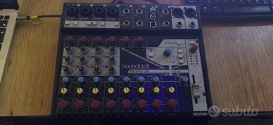 Mixer Soundcraft Notepad 12 FX scheda audio USB