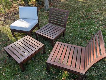 poltroncine da giardino