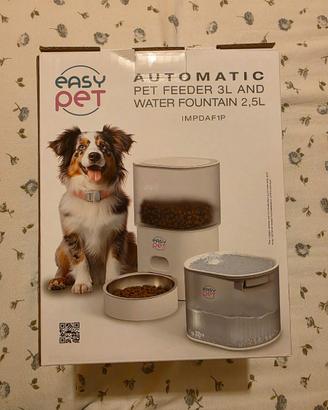 Easy pet kit distributore automatico e fontanella