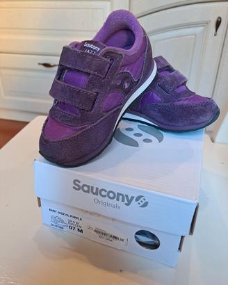 Scarpe bimba Saucony viola n. 23