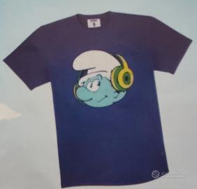 Maglietta "The Smurfs" Puffo Deejay 