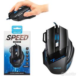 Mouse gaming professionale con cavo GMW05