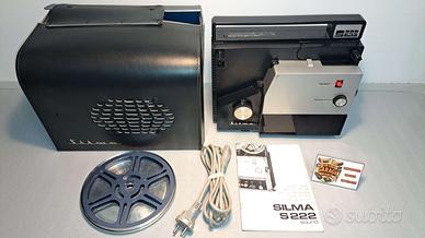 PROIETTORE VIDEO SILMA S222 SOUND SUPER 8 +VALIGIA