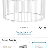 Tavolino Kare design