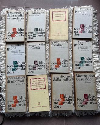 Lotto 12 volumi Biblioteca Moderna Mondadori
