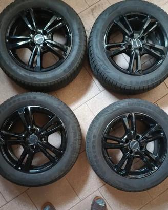 Gomme invernali con CERCHI IN LEGA MAK 4X100
