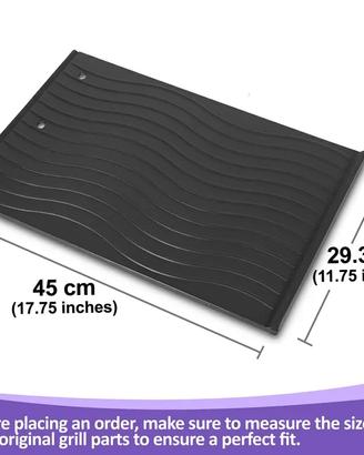 Plancha in ghisa per bbq a gas Napoleon freestyle,