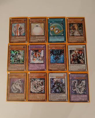 Lotto Yu-Gi-Oh! 12 carte Vintage rare