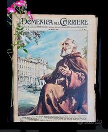 La Domenica del Corriere 20 maggio 1956 Padre Pio