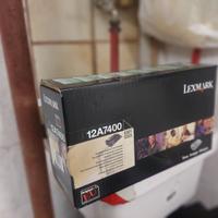 Toner Lexmark 12A7400  Nero Originale