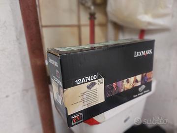 Toner Lexmark 12A7400  Nero Originale