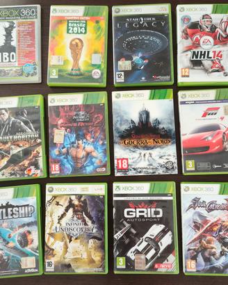 Lotto Giochi Xbox 360 Originali