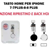 Tasto home Apple iPhone 7/8 nero