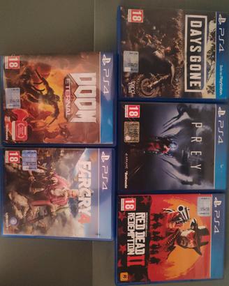 Giochi ps4 