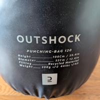 Sacco boxe Decathlon Punching Bag 120 + supporto