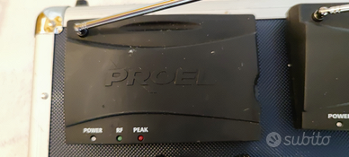 Microfoni radio monocanale Proel e Stage Line