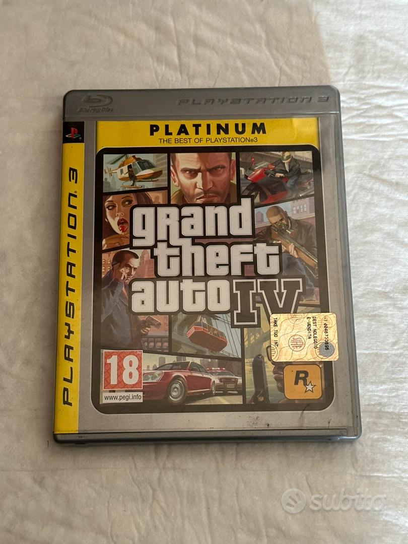 GTA 4 PER PS3 PLAYSTATION 3 - Console e Videogiochi In vendita a Bari