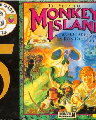 The secret of MONKEY ISLAND CD-ROM PC ITA