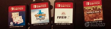 giochi nintendo( anche singolarmente se si vuole)
