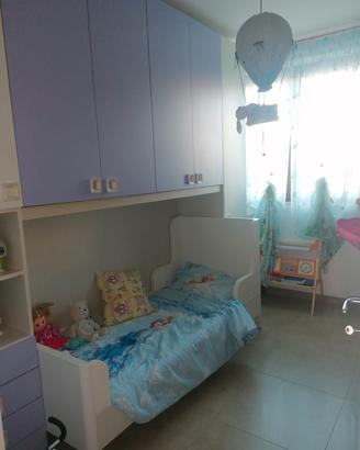 cameretta bambina lilla