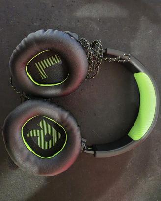 Cuffie Gaming JBL Quantum 100X (Nero/Verde) - Nuov