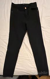 Pantaloni neri donna Piazza Italia taglia 42