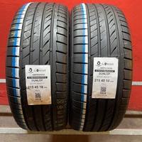 2 gomme 215 45 18 dunlop a3374