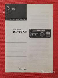 Ricevitore HF Icom IC-R72 - Manuale istruzioni -