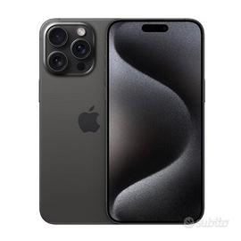 Iphone 15 pro max Black Titanium