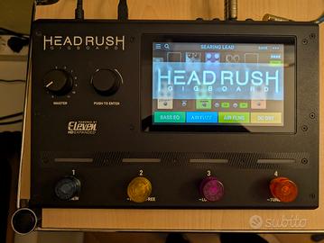 pedaliera per chitarra  HEADRUSH mod. Gigboard