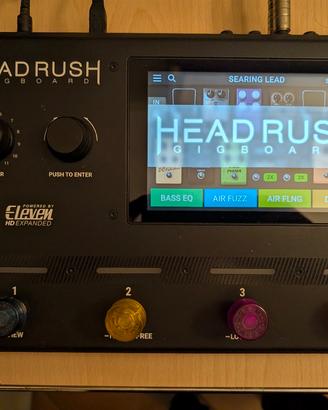 pedaliera per chitarra  HEADRUSH mod. Gigboard