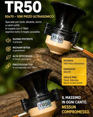 trombino audio tr50