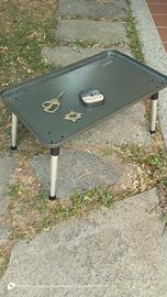 Tavolino bivvy per carpfishing 