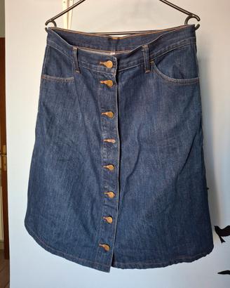 Gonna di jeans lewis