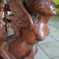 mobili intagliati  da salotto 