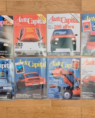 AutoCapital 1985 annata completa (12 numeri)