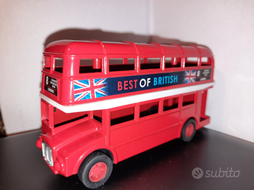 Modellino red bus Londra london