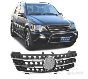 GRIGLIA MERCEDES CLASSE ML W164 05-08 NERO CROMATO