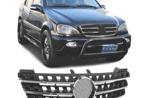 GRIGLIA MERCEDES CLASSE ML W164 05-08 NERO CROMATO