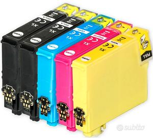 5 Cartucce per Epson Stylus Office BX625FWD