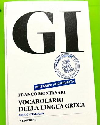 Vocabolario della lingua greca