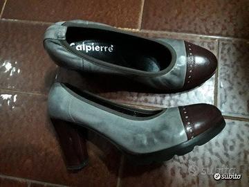 Scarpe Calpierre vera pelle ottime finiture 36.5