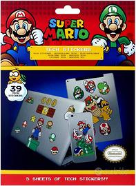 Super Mario 39 Adesivi Tech Stickers Nintendo - Collezionismo In vendita a  Reggio Emilia