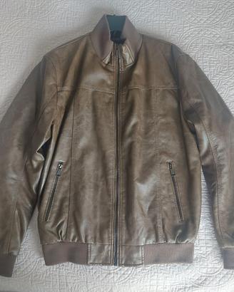 Bomber in ecopelle  Brown  