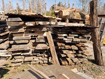 Stock grande tavole grezze larghezze VARIE MISURE