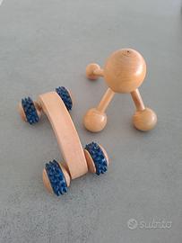 2 Massaggiatori manuali in legno