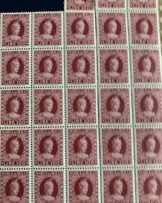 MARCA  DA BOLLO DA LIRE 100