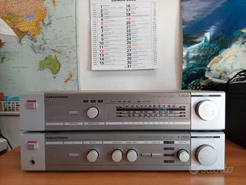Grundig Sinto T1700 amp V1700 Vintage 80