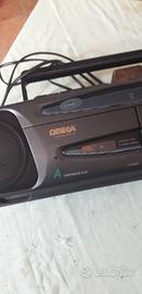 Stereo Radio cassetta Omega anni 80