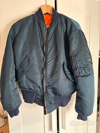 Bomber alpha indistries vintage blu